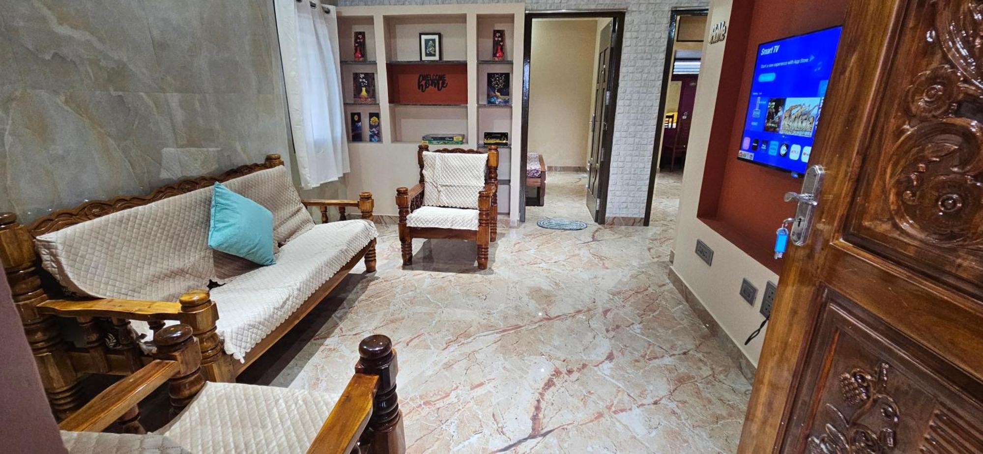 Shi'S Thulasi 2Bhk In Coimbatore Near To Karpagam College, Palakkad Highway, Rathinam College And More Luaran gambar
